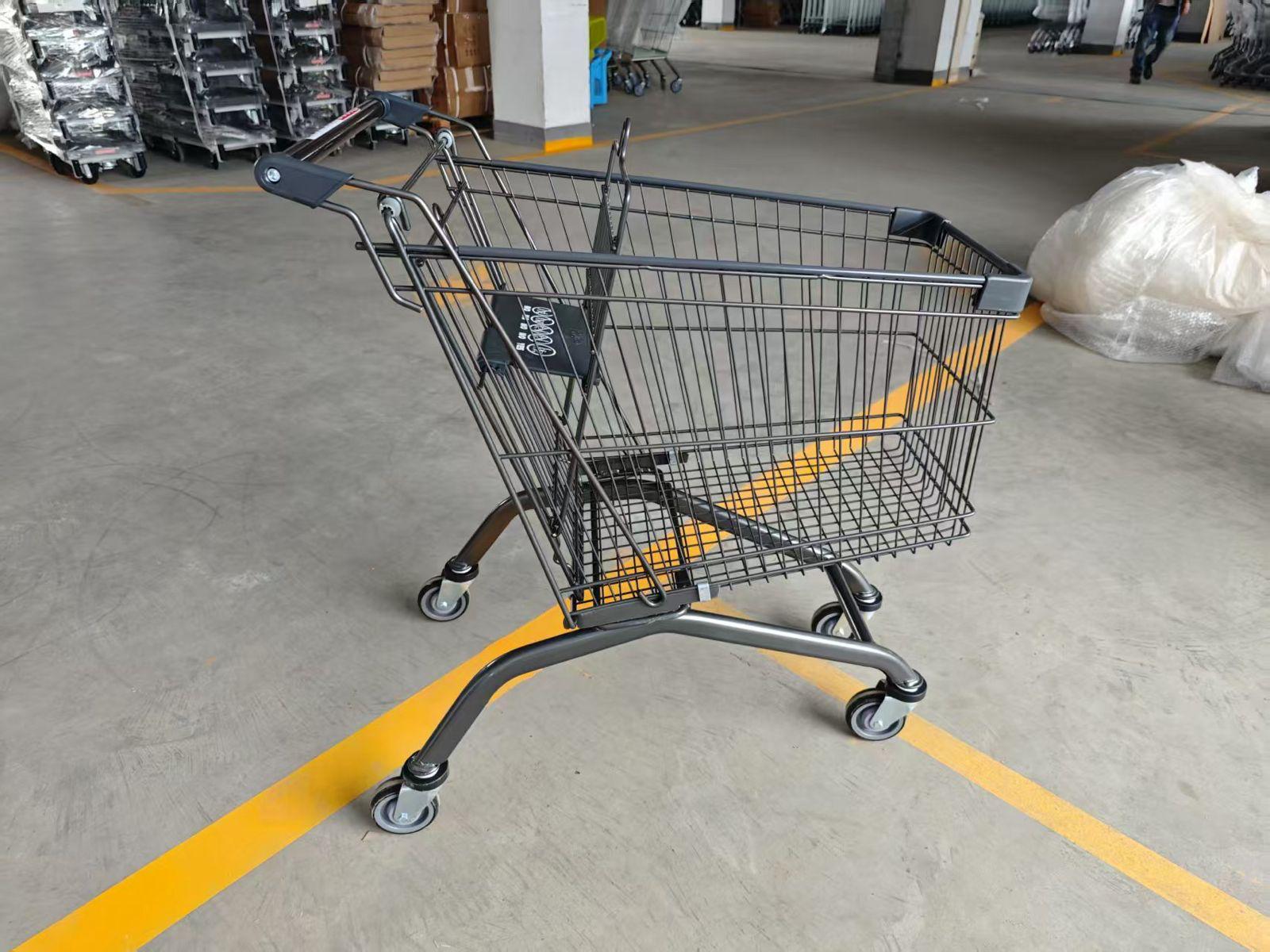 Professional shopping trolley for retail use